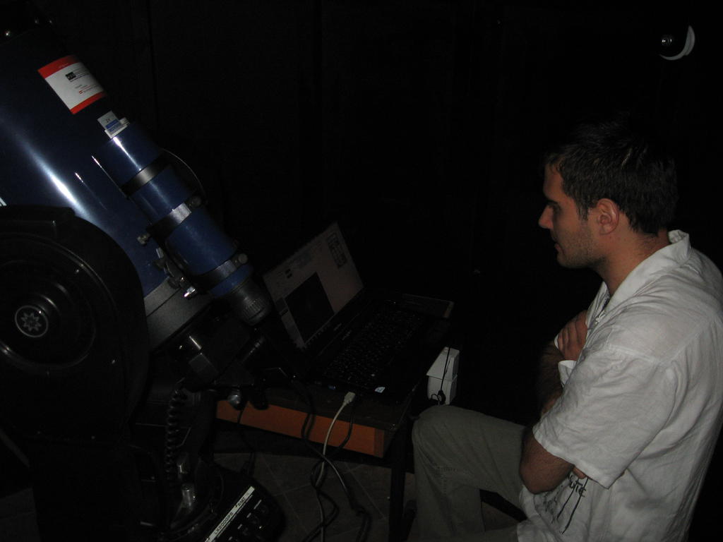 Z. Tomić testira kameru i snima prve fotografije M objekata