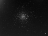 M13, veliko zvezdano jato u sazvežđu Herkules (crno-belo)